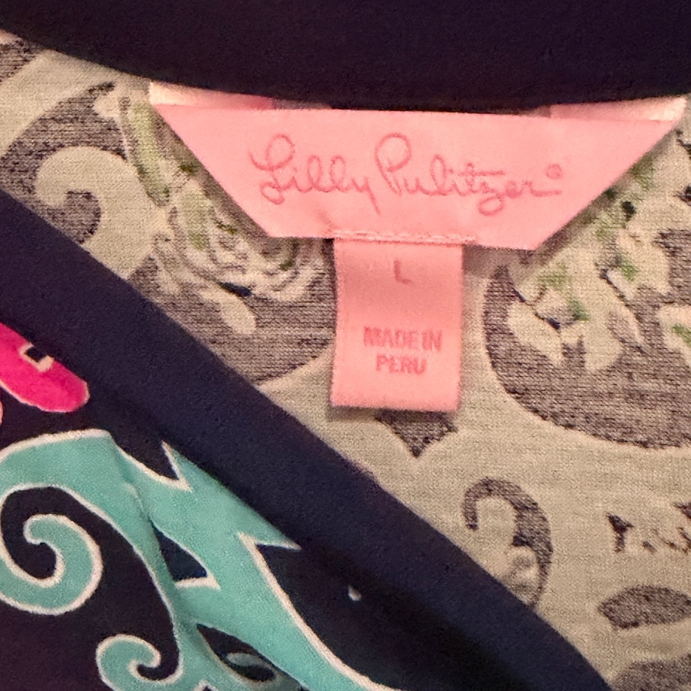 Lilly Pulitzer Shift Dress EUC size L - Picture 2 of 3